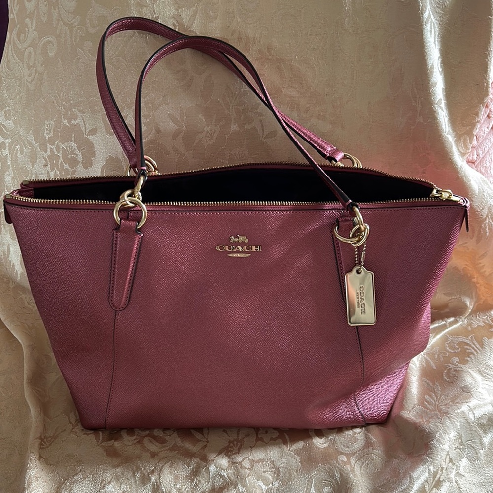 Coach purse.  Pink.